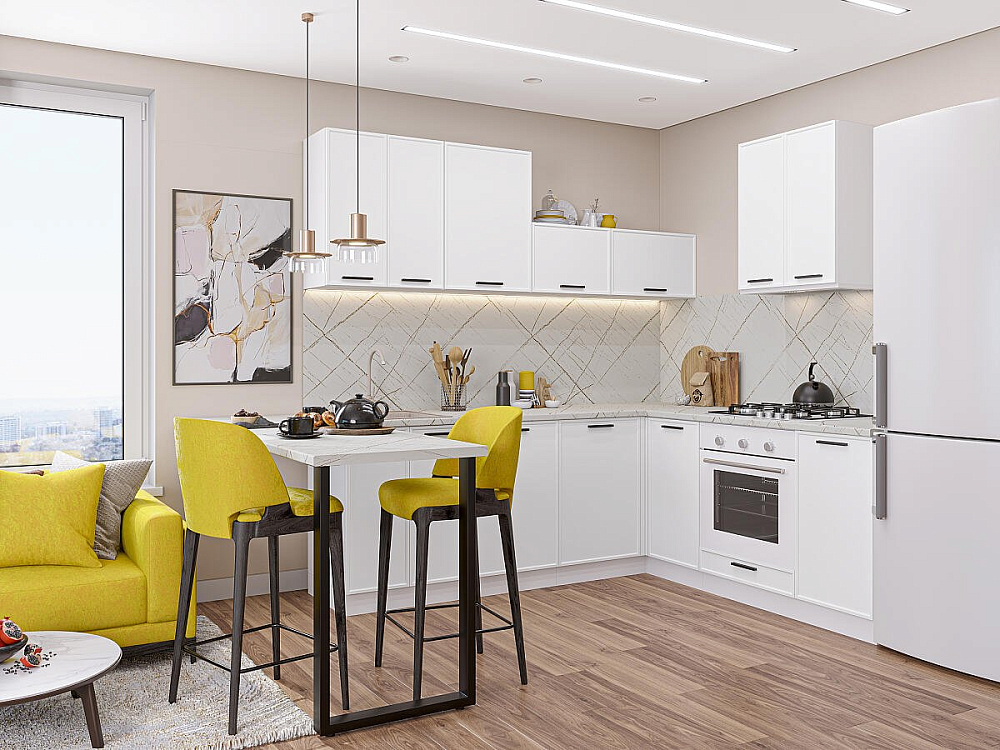 Фрейм-03 Белый/white silk