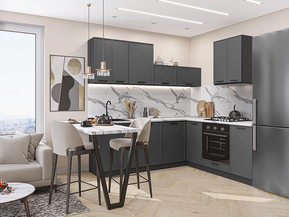 Фрейм-03 graphite/stormy silk